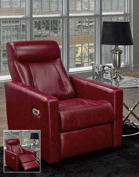694 - Leather Reclining Chair, Luxury Leather Reclining Chair, Quality Leather Reclining Chair, Modern Leather Reclining Chair, Leather Living Room Chair, Top Grain Leather Reclining Chair by LeatherCraft Furniture - Best Canadian based Manufacturer of Leather Reclining Chair